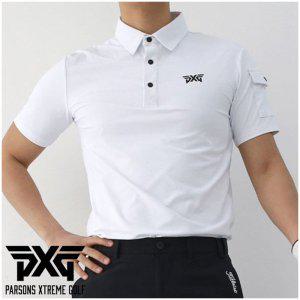 PXG 소매포켓 반팔 티셔츠 - 봄신상(남성)(골프)