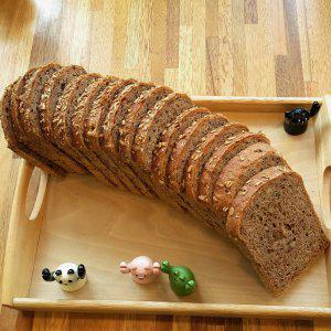 뺑드상떼 샌드위치 통곡물 100% 통밀식빵 900g ( 저염 무설탕 저칼로리 호밀 비건빵 )