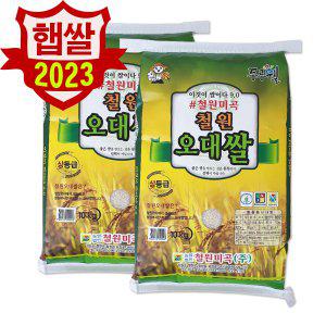 23년 햅쌀 철원오대쌀 20kg (10kgx2) 상등급 단일품종 박스포장