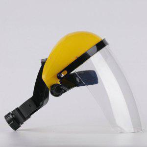 용접 투명 페이스가드 얼굴 보호 캡 안전 안경 마스크 산업용 작업용