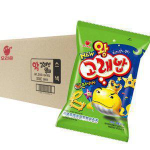 왕고래밥 24개 볶음양념맛 큰 봉지 과자 오리온 대량 박스 구매