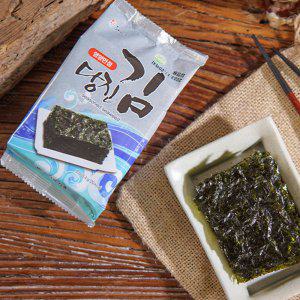 도시락김 선물세트 소형(18봉) 프리미엄 당진김 서해 특산물 기프트 박스 포장 seaweed