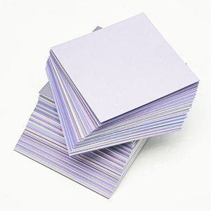 무지 메모지 세트(150장) 얇은 두꺼운 종이 블루 게시판 다이어리 꾸미기 직장인 학생