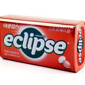 이클립스 캔디 딸기 8통 스트로베리 사탕 무설탕 청량 eclipse candy 대량 구매