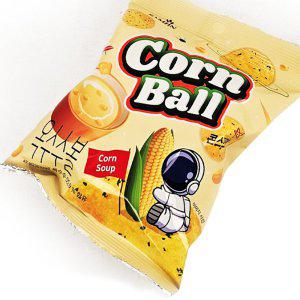 작은 봉지 옥수수볼 과자 24봉 콘스프맛 스낵 소포장 소형 corn ball snack