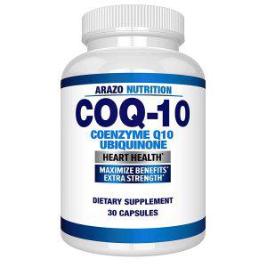 해외 Arazo Nutrition CoQ10 Coenzyme 코큐텐 코엔자