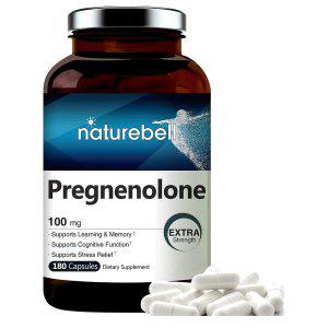 해외 NatureBell Pregnenolone 100mg 프레그네놀린 18