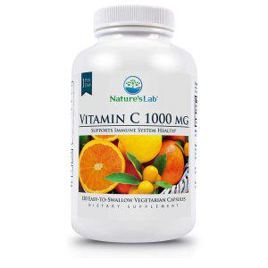 해외 Natures Lab Vitamin C 1000mg 비타민 120캡슐