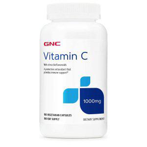 해외 GNC 비타민 C 1000mg Bioflavonoids 180캡슐