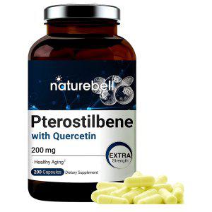 해외 NatureBell Pterostilbene Quercetin 케르세틴 2