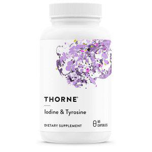 해외 Thorne Research Iodine 요오드 티로신 60캡슐