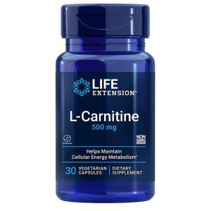 해외 Life Extension L-Carnitine 500mg 카르니틴 30