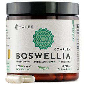 해외 Tribe Organics Boswellia 보스웰리아 생강 후추