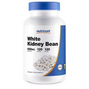 해외 Nutricost White Kidney Beans 흰콩 120캡슐
