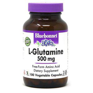 해외 Bluebonnet L-Glutamine 500mg 글루타민 100캡슐