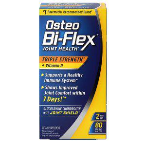 해외 Osteo Bi Flex 비타민 글루코사민 콘드로이틴 80