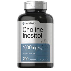 해외 Horbaach 콜린 이노시톨 Choline Inositol 200캡