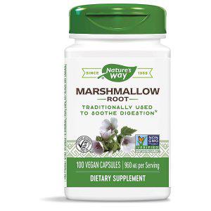 해외 Natures Way Herbal Marshmallow 마시멜로 100캡