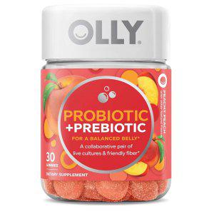 해외 Olly Probiotic CFU Fiber Adult Chewable 30정