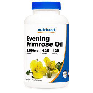 해외 Nutricost Primrose Oil 1300mg 프림로즈 120캡