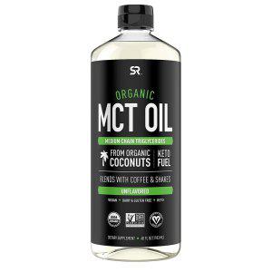 해외 Sports Research MCT Oil 코코넛 오일 1183ml