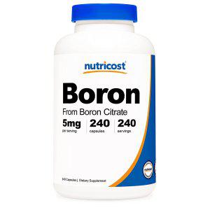 해외 Nutricost Boron 보론 5mg 240캡슐