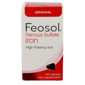 해외 Feosol Iron 65mg 철분 120정