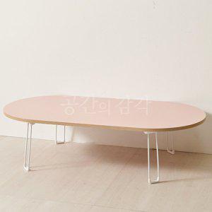특대형 접이식 테이블 1200 빅사이즈 탁자 컬러 화이트 핑크 브라운 그린 우드 E0
