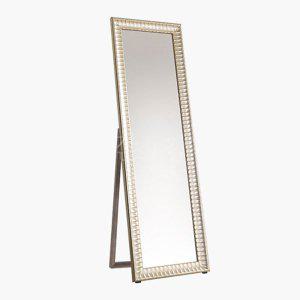 공주풍 골드 전신 거울 500 스탠드형 거치형 금색 틀 인테리어 세울수있는