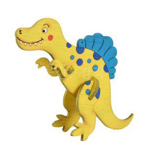 공룡 나무 모형 만들기 스피노사우루스 3D퍼즐 조립 색칠 DIY 놀이 어린이 유아