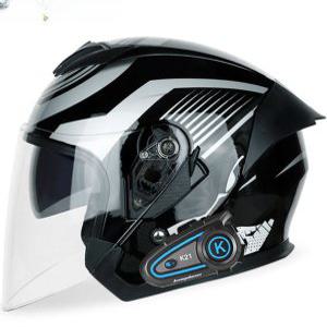 RODIT 오토바이 헬멧 K21 블루투스 오픈페이스 바이크 하이바 반모 경량 완성품