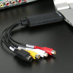 3RCA USB 변환젠더 컴포지트신호 디지털변환 AV아답터