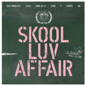 1CD_방탄소년단(BTS)-미니2집[Skool Luv Affair]/랩몬스터/슈가/진/제이홉/지민/뷔/정국