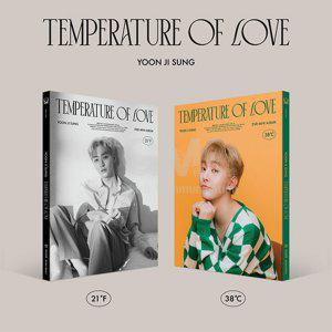 1CD_윤지성(Yoon JiSung)-미니2집[Temperature of Love](두가지버젼세트)(초도한정포스터+지관통+포토북+4컷포토+포토카드+가사&