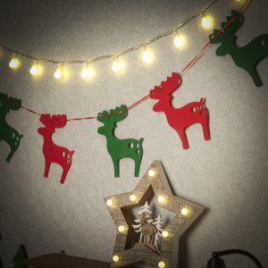 크리스마스 패브릭 가렌드(사슴)성탄 트리장식 벽장식