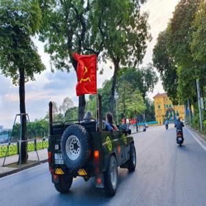 하노이 음식, 문화 및 볼거리: 빈티지 오토바이와 지프를 이용한 하루 종일 콤보 투어 | 베트남