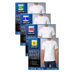 코스트코 커클랜드 남성 면 라운드 티셔츠 6매 (S,M,L,XL) 면티