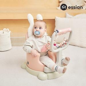 [에시앙][임직원특가] 에시앙범보의자  P-Edition+베리유 래빗베개 이유식 아기의자