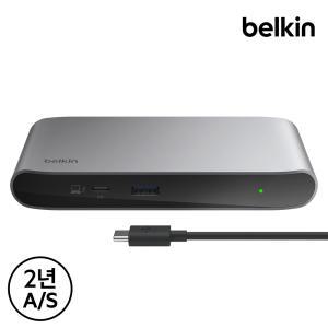 [벨킨] 5in1 썬더볼트4 독 USB C타입 멀티허브 도킹스테이션 INC013qc