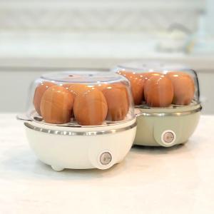 에버튼하우스 고르도 에그 쿠커 그레이 EHHX-EG52B 달걀찜기 그레이 화이트 계란 만두 호빵 찜요리