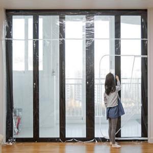 [신세계몰]방풍비닐 커튼 베란다 창문 냉기차단비닐 바람막이 외풍차단 문풍지 뽁뽁이 단열 방풍막