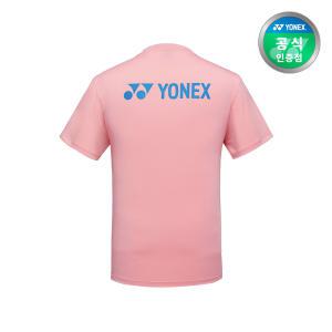 요넥스 배드민턴 기능성 티셔츠 여성용 핑크 249TR002F