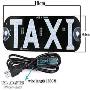 LED 표시등 패널 사인 경고등 자동차 인테리어, 택시 운전석 조명 USB 스위치 포함