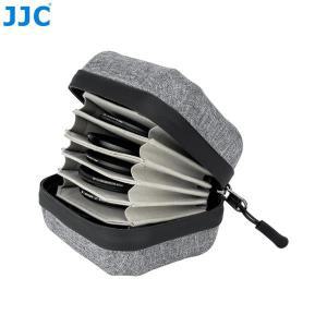 JJC 휴대용 충격 방지 렌즈 필터 백, 카메라 렌즈 필터 파우치, ND UV CPL 카메라 렌즈 필터, 49mm-67mm, 1