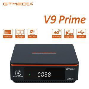 셋탑박스 GTMEDIA 프라임 위성 TV 리시버, V9 Super V8X 업그레이드 버전, DVB S2/S2X HD 1080P 신호 리시