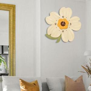 꽃모양 램프 무드 벽시계 해바라기 튤립 디자인