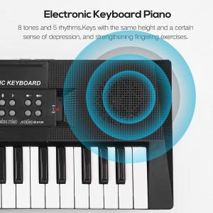학생용 다기능 전자 피아노 61 키 디지털 키보드 마이크 기능