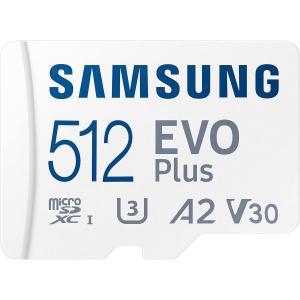 삼성 EVO 플러스 512GB Micro SD 메모리 카드 어댑터 포함