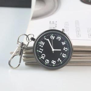 남녀공용 미니멀리스트 쿼츠 간호사 시계, 포켓 키 빈티지 펜던트  신제품