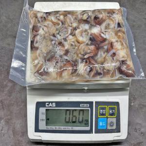 국내 여수산 초코 손질 새조개 2.5kg 실중량 500g 당일작업 샤브샤브 횟감